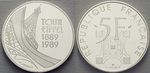 ag15623 V. Republik, 5 Francs