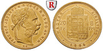 ag15705 Franz Joseph I., 8 Forint