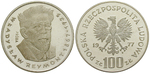 ag17345 Volksrepublik, 100 Zlotych