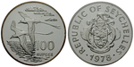 ag17749 Republik, 100 Rupees