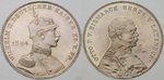 eadt8845 Wilhelm II., Silbermedaille