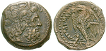 egri10662 Ptolemaios II., Bronze