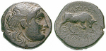 egri10732 Seleukos I., Bronze