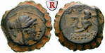 egri8040 Antiochos IV., Bronze, serr...