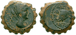 egri9460 Antiochos IV., Bronze, serr...