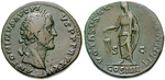 erom10541 Antoninus Pius, Sesterz