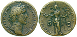 erom6333 Antoninus Pius, Sesterz