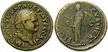 erom7031 Vespasianus, Dupondius