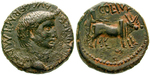 erom7461 Claudius I., Bronze