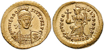 erom8436 Theodosius II., Solidus