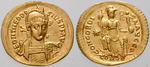 erom9964 Theodosius II., Solidus