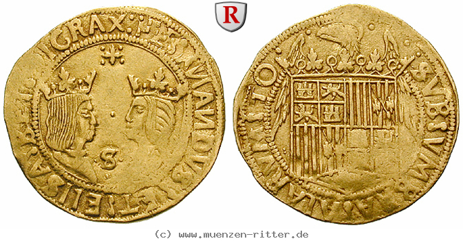spanien-ferdinand-v-und-isabella-doppelter-excelente/54718.jpg