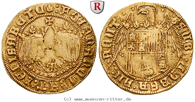 Klicken Sie auf das Bild um es auf Ihrem Rechner zu speichern spanien-ferdinand-v-und-isabella-doppelter-excelente/84320.jpg