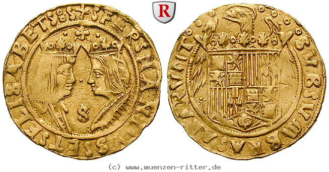 spanien-ferdinand-v-und-isabella-doppelter-excelente/87369.jpg