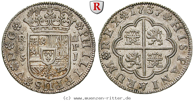 Klicken Sie auf das Bild um es auf Ihrem Rechner zu speichern spanien-philipp-v-2-reales/83471.jpg