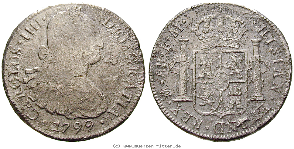 Klicken Sie auf das Bild um es auf Ihrem Rechner zu speichern spanisch-amerika-carlos-iv-8-reales/24248.jpg