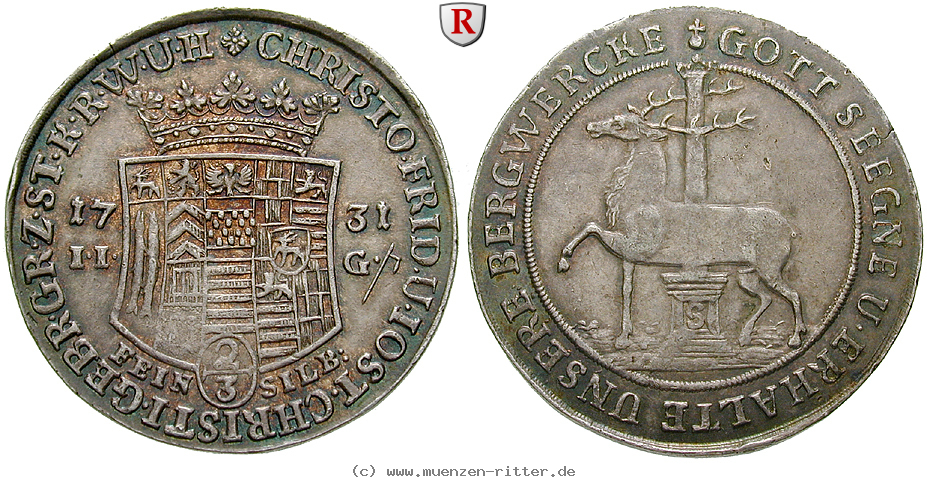 stolberg-christof-friedrich-und-jost-christian-2-3-taler/81481.jpg