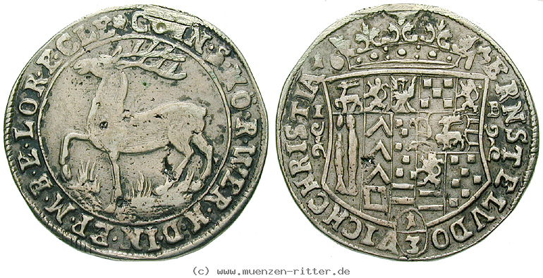 Klicken Sie auf das Bild um es auf Ihrem Rechner zu speichern stolberg-ernst-und-ludwig-christian-1-3-taler/31362.jpg