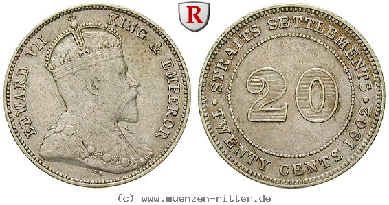 Klicken Sie auf das Bild um es auf Ihrem Rechner zu speichern straits-settlements-edward-vii-20-cents/73775.jpg
