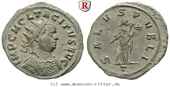 Klicken Sie auf das Bild um es auf Ihrem Rechner zu speichern tacitus-antoninian/36612.jpg