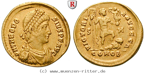 Klicken Sie auf das Bild um es auf Ihrem Rechner zu speichern theodosius-i-solidus/54688.jpg