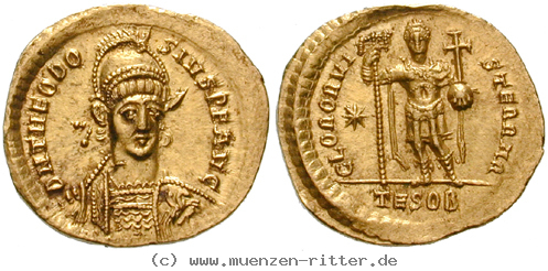 Klicken Sie auf das Bild um es auf Ihrem Rechner zu speichern theodosius-ii-solidus/21150.jpg