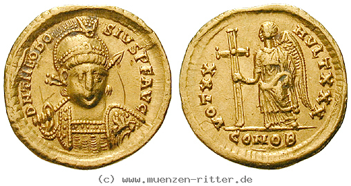 Klicken Sie auf das Bild um es auf Ihrem Rechner zu speichern theodosius-ii-solidus/44220.jpg