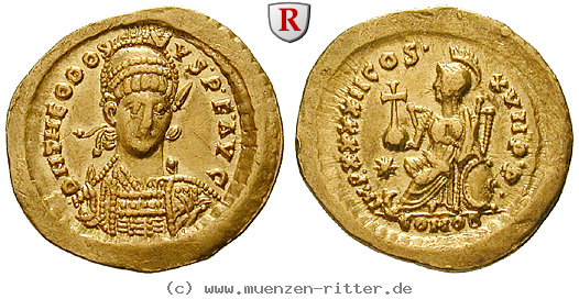 Klicken Sie auf das Bild um es auf Ihrem Rechner zu speichern theodosius-ii-solidus/91045.jpg