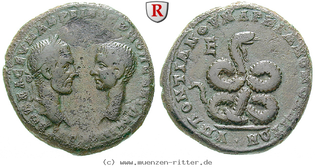 Klicken Sie auf das Bild um es auf Ihrem Rechner zu speichern thrakien-donaugebiet-diadumenianus-caesar-bronze/32590.jpg