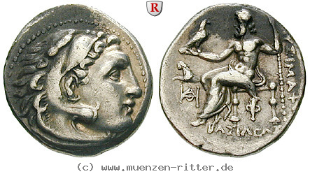 Klicken Sie auf das Bild um es auf Ihrem Rechner zu speichern thrakien-lysimachos-drachme/88847.jpg
