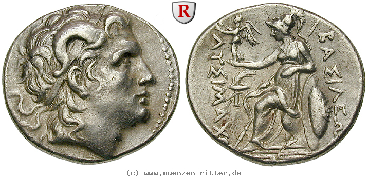 Klicken Sie auf das Bild um es auf Ihrem Rechner zu speichern thrakien-lysimachos-tetradrachme/90360.jpg