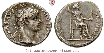 Klicken Sie auf das Bild um es auf Ihrem Rechner zu speichern tiberius-denar/18146.jpg