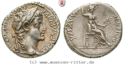 Klicken Sie auf das Bild um es auf Ihrem Rechner zu speichern tiberius-denar/53978.jpg