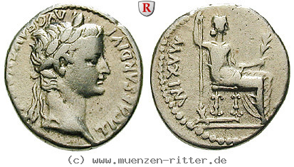 Klicken Sie auf das Bild um es auf Ihrem Rechner zu speichern tiberius-denar/57505.jpg