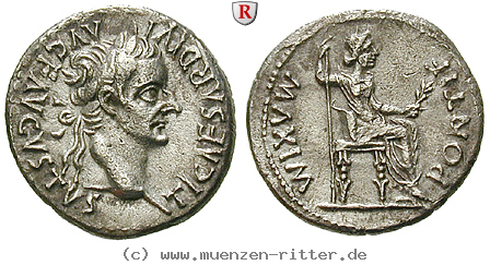 Klicken Sie auf das Bild um es auf Ihrem Rechner zu speichern tiberius-denar/92807.jpg