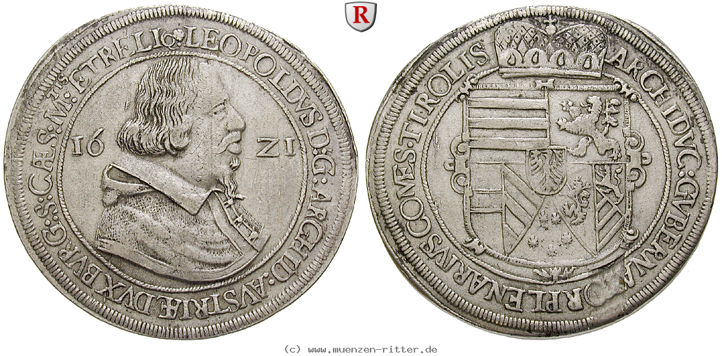 tirol-grafschaft-erzherzog-leopold-v-taler/76153.jpg