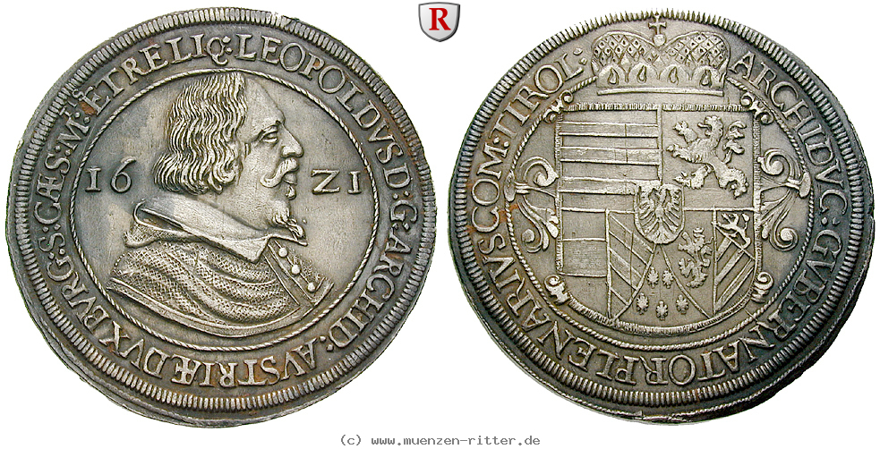 tirol-grafschaft-erzherzog-leopold-v-taler/78275.jpg
