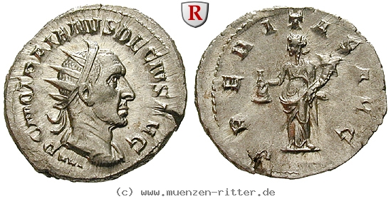 Klicken Sie auf das Bild um es auf Ihrem Rechner zu speichern traianus-decius-antoninian/101467.jpg