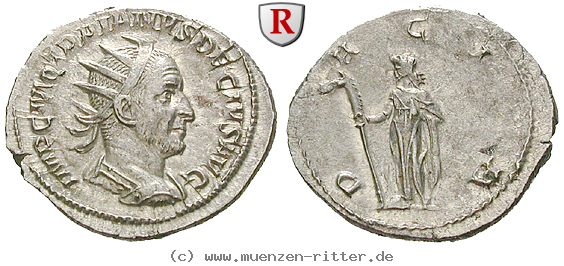 Klicken Sie auf das Bild um es auf Ihrem Rechner zu speichern traianus-decius-antoninian/21022.jpg