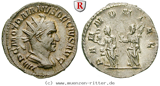 Klicken Sie auf das Bild um es auf Ihrem Rechner zu speichern traianus-decius-antoninian/37104.jpg