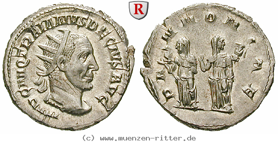 Klicken Sie auf das Bild um es auf Ihrem Rechner zu speichern traianus-decius-antoninian/55018.jpg