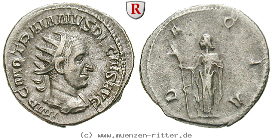 Klicken Sie auf das Bild um es auf Ihrem Rechner zu speichern traianus-decius-antoninian/70536.jpg