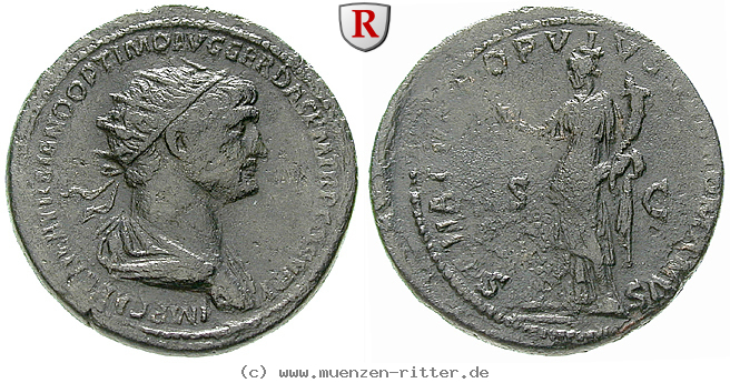 Klicken Sie auf das Bild um es auf Ihrem Rechner zu speichern traianus-dupondius/15236.jpg