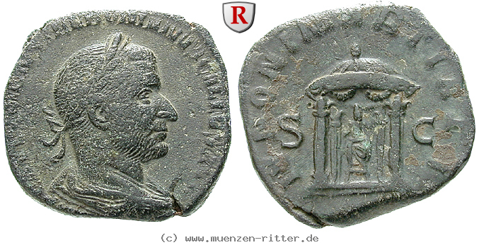Klicken Sie auf das Bild um es auf Ihrem Rechner zu speichern trebonianus-gallus-sesterz/22146.jpg