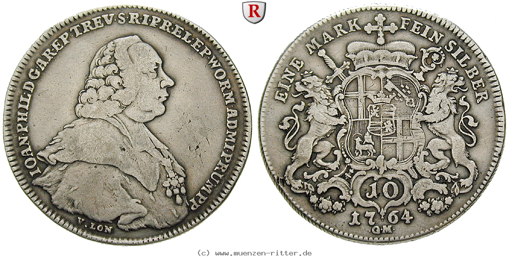 Klicken Sie auf das Bild um es auf Ihrem Rechner zu speichern trier-bistum-johann-philipp-von-walderdorff-konventionstaler/63602.jpg