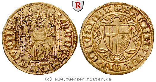 Klicken Sie auf das Bild um es auf Ihrem Rechner zu speichern trier-bistum-kuno-ii-von-falkenstein-goldgulden/25104.jpg