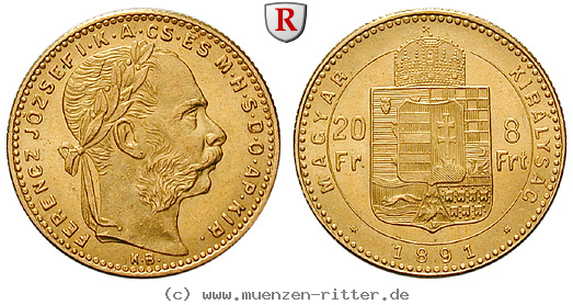 ungarn-franz-joseph-i-8-forint/58085.jpg