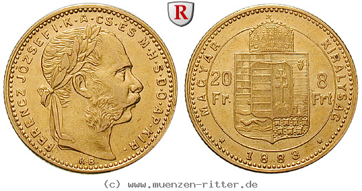 ungarn-franz-joseph-i-8-forint/63135.jpg