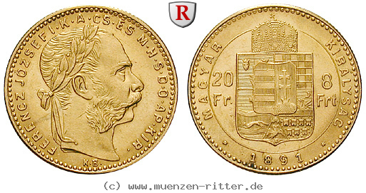ungarn-franz-joseph-i-8-forint/69238.jpg