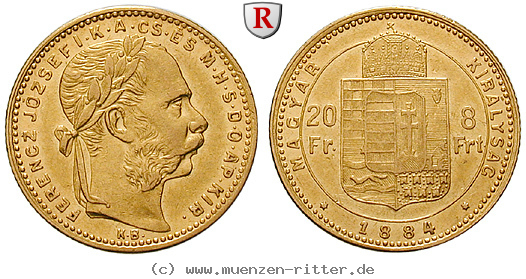 ungarn-franz-joseph-i-8-forint/ag15705.jpg